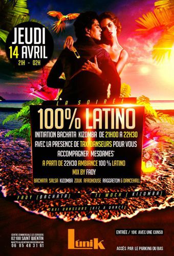SOIRÉE 100% LATINO
