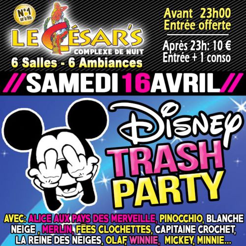 Disney trash party
