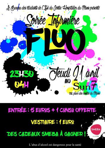 Soirée infirmière FLUO