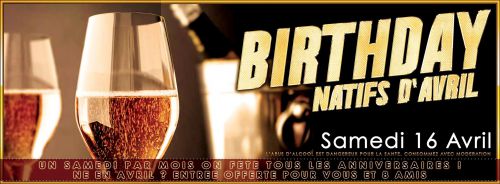 Anniversaires D’Avril