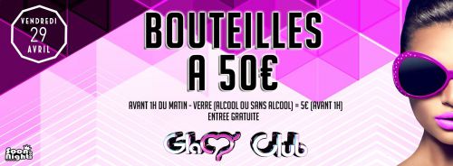 BOUTEILLES A 50€