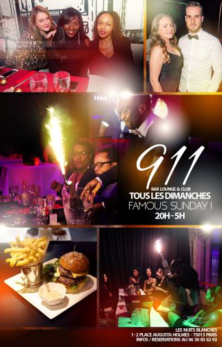 Resto Club 911 Paris the Famous Sunday