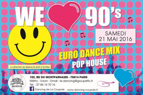 Soirée WE LOVE 90’s
