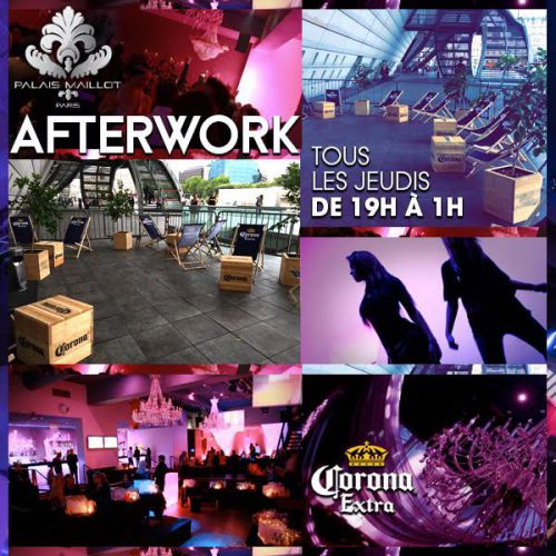 AFTERWORK AU PALAIS MAILLOT ( TERRASSE & CLUB )