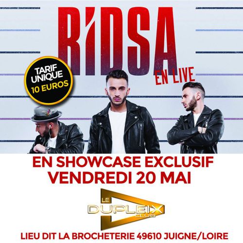 ridsa en live au dupleix