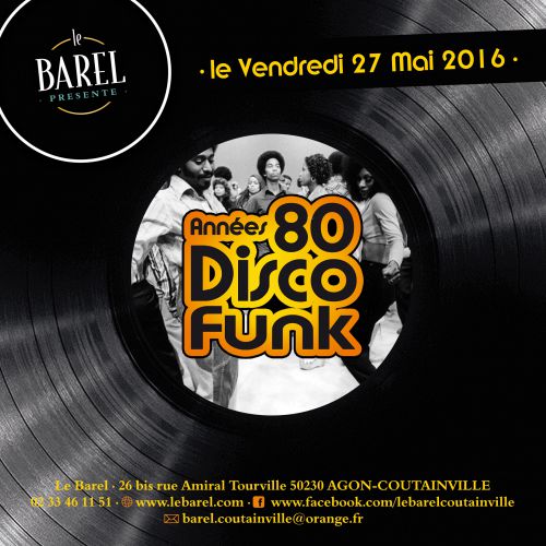 SOIREE ANNEES 80 DISCO-FUNK