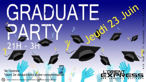 Graduate Party on Fire !