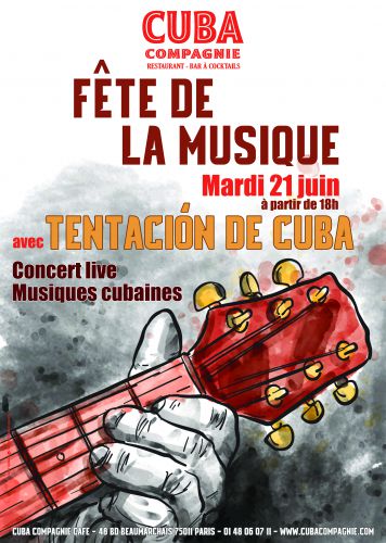 Fête de la Musique au Cuba Compagnie avec Tentacion