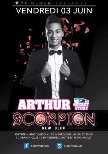 ARTHUR – Candidat Secret Story 9