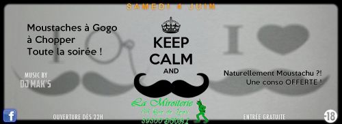 KEEP CALM AND « BE MOUSTACHE »