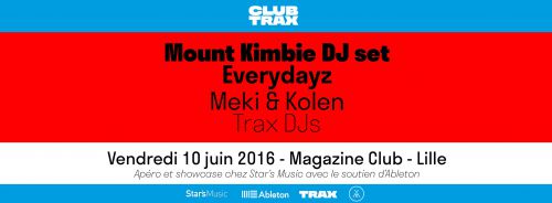 Club Trax : Mount Kimbie DJ Set & Guests