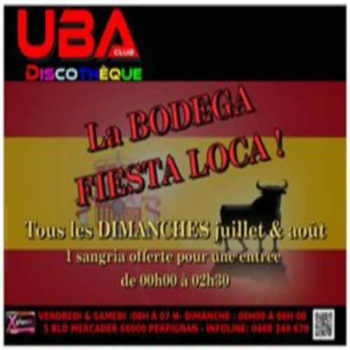 Soirée La BODEGA@l’Uba Club