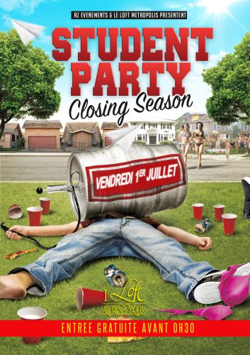 STUDENT PARTY – CLOSING SEASON