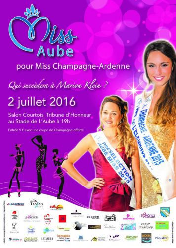 Election Miss Aube 2016