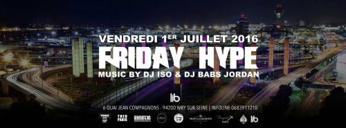 FRIDAY HYPE x DJ BABS JORDAN & DJ ISO