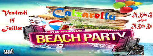 Première Beach-Calzarellu de l’été à Calzarellu,Dj Kris B (r&eacute