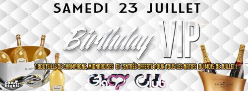 BIRTHDAY VIP