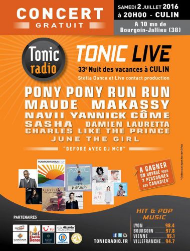 TONIC LIVE