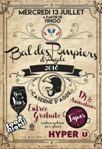 Bal des Pompiers d’Agde