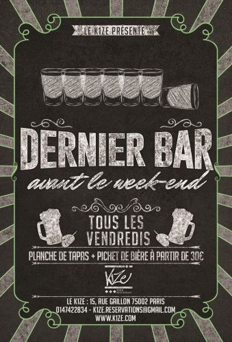 DERNIER BAR AVANT LE WEEK-END