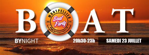 Montpellier boat party
