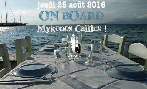 ON BOARD – MYKONOS CALLING
