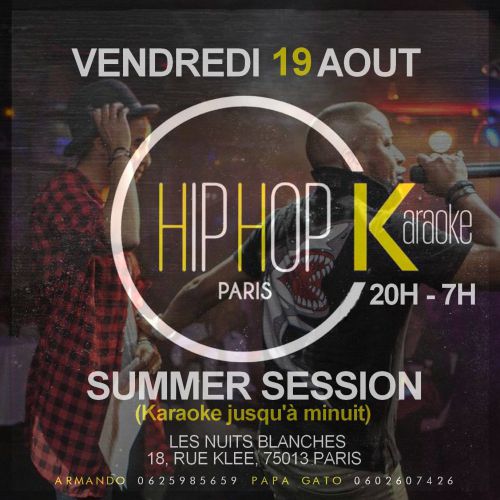 Hip Hop Karaoke Paris