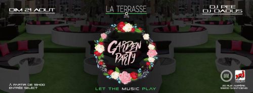 GARDEN PARTY – Ouverture 18h