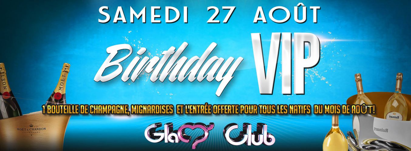 BIRTHAY VIP GLAM CLUB