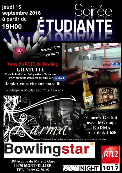 bowling/concert
