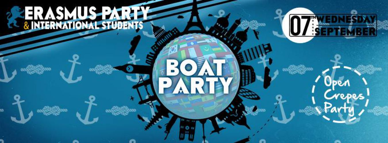Erasmus Boat Party