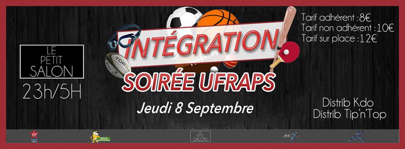 Soirée Ufraps – Integration 2016 !