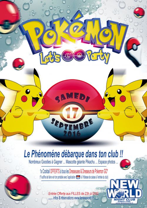 POKEMON let’s GO party