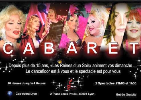 LE DIMANCHE C’EST CABARET