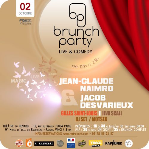 BRUNCH PARTY Live & comedy