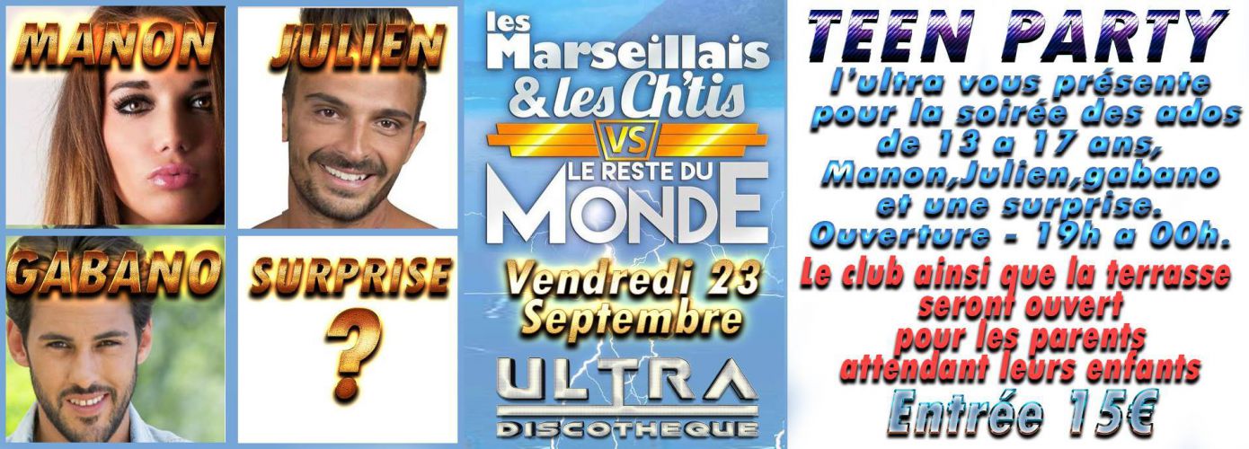 ULTRA PARTY // 13- 17 ans //