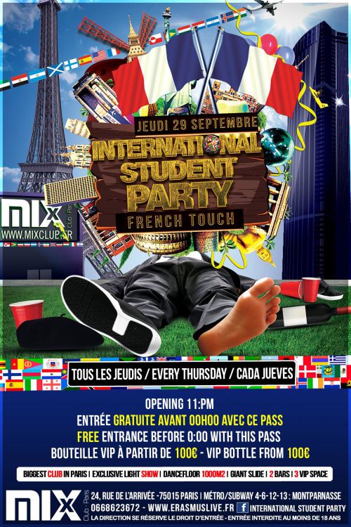 INTERNATIONAL STUDENT PARTY : French Touch