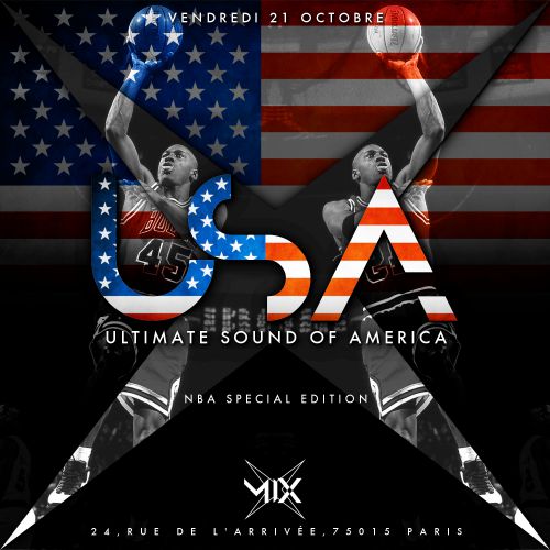 USA NBA Edition @MIX CLUB PARIS