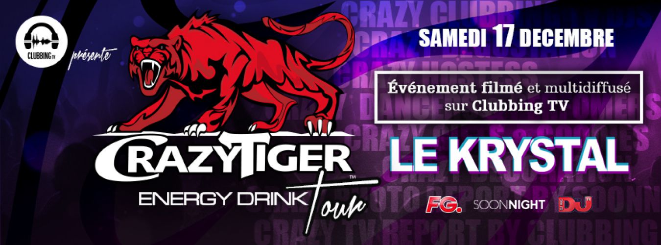 Crazy Tiger energy drink Tour