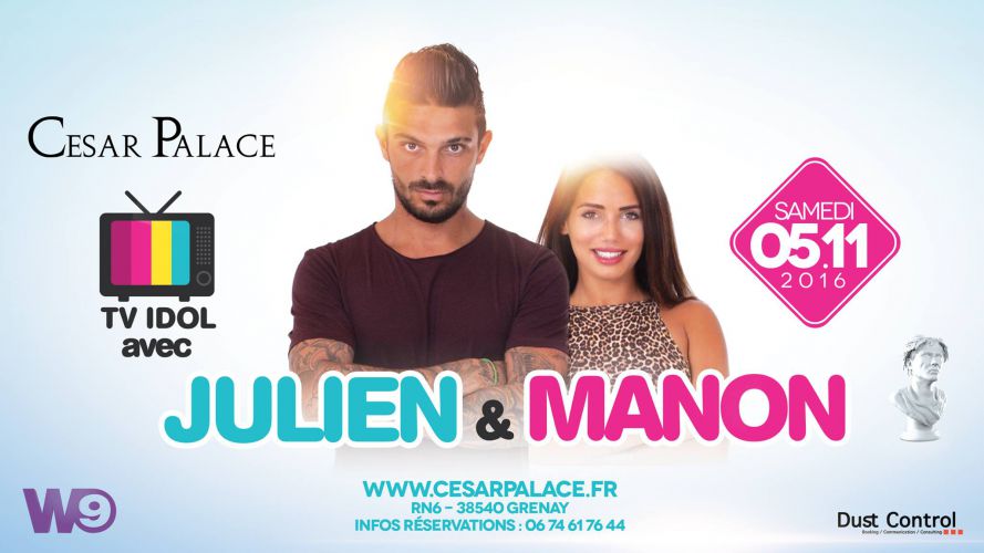 Tv Idol avec Julien & Manon – Cesar Palace Lyon