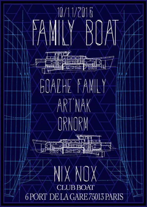 Family BOAT (Art’Nak, Goache family, Ornorm, Amonyte)