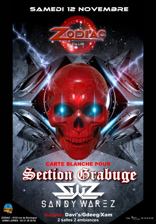 CARTE BLANCHE POUR SECTION GRABUGE