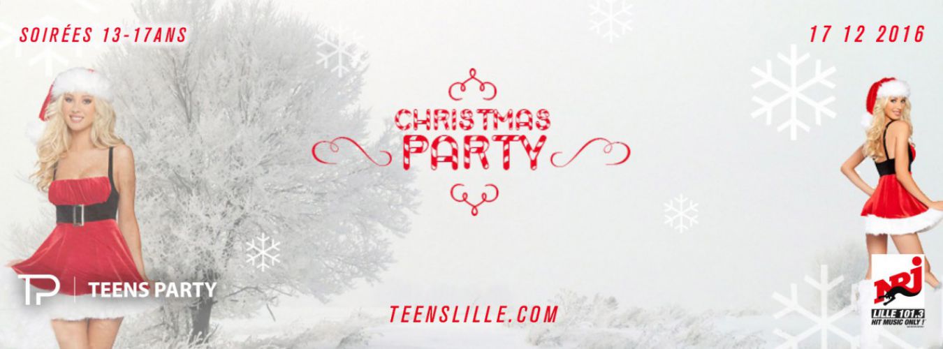Teens Party Lille – Christmas Holidays Party 2016 (17.12.16)
