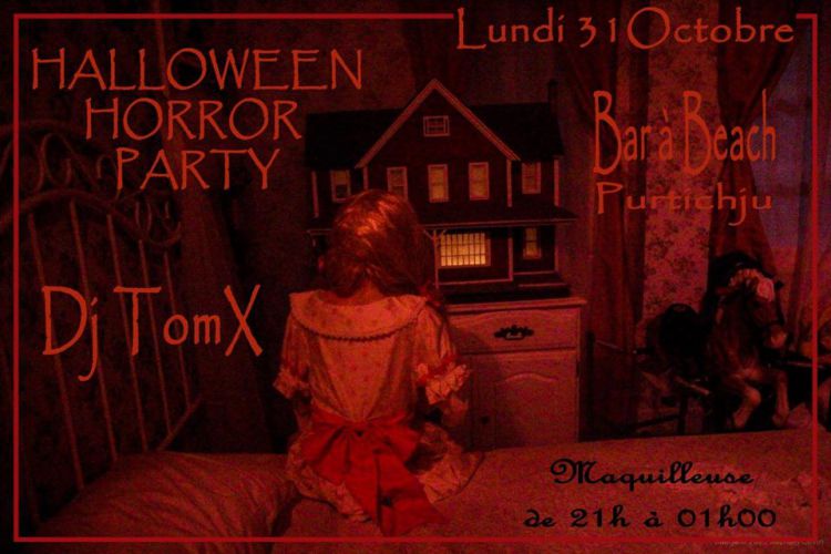 Halloween Horror Party Organisé par Bar à Beach