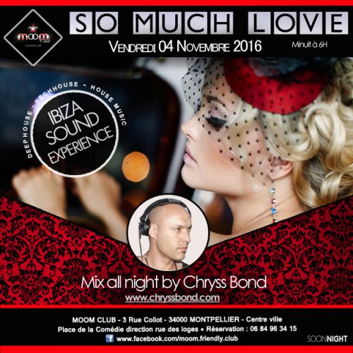 SO MUCH LOVE – IBIZA SOUND EXPERIENCE