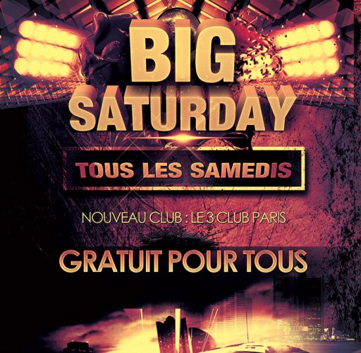 BIG SATURDAY (GRATUIT POUR TOUS) – CLUB DEMENTIEL