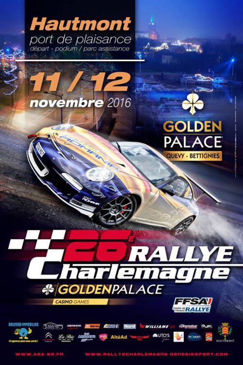 26eme Rallye Charlemagne Golden Palace 2016