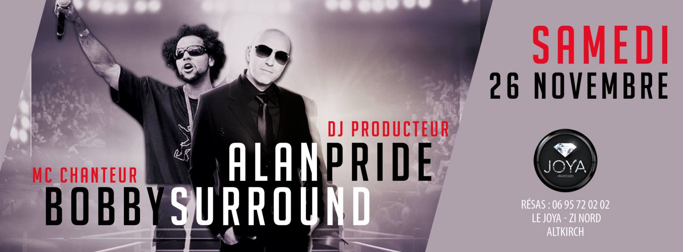 Alan Pride & Boby Surround En Live !