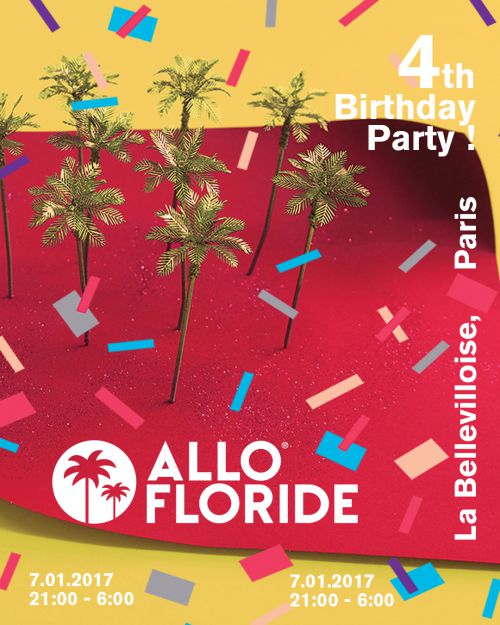 Allo Floride 4th Birthday Party