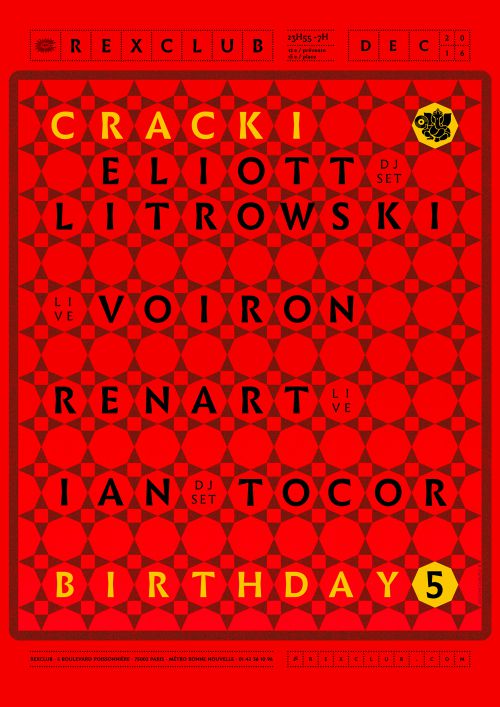 CRACKI RECORDS – 5TH YEARS BIRTHDAY PARTY
